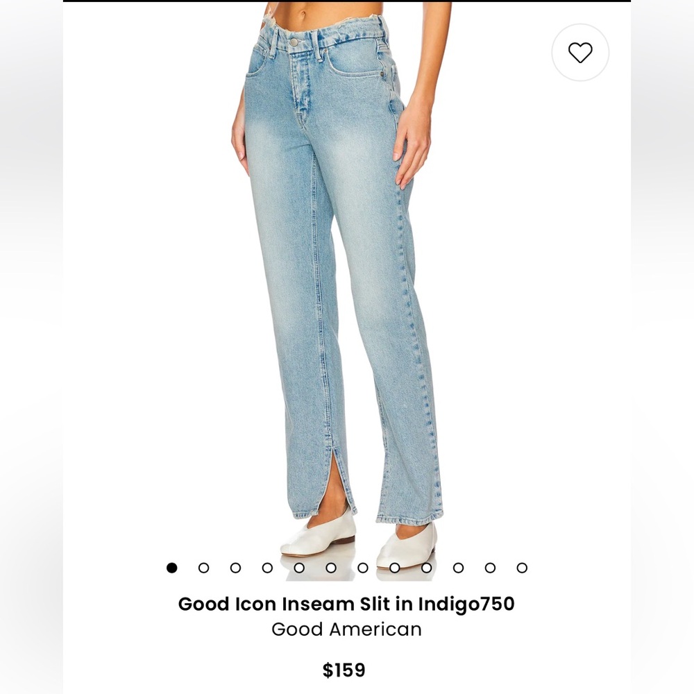 Good american slit Jean